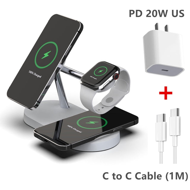 3-in-1 Wireless MagSafe Charger Stand – Dealio.com