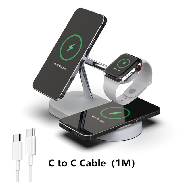 3-in-1 Wireless MagSafe Charger Stand – Dealio.com
