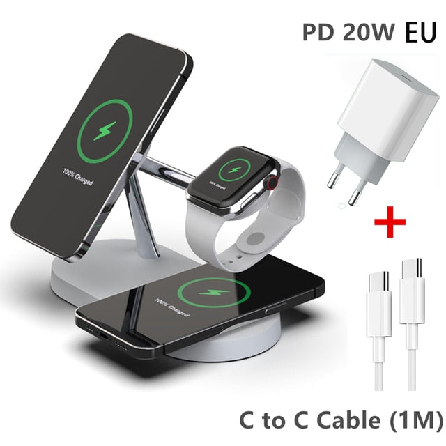 3-in-1 Wireless MagSafe Charger Stand – Dealio.com